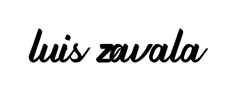 Luis-zavala signature