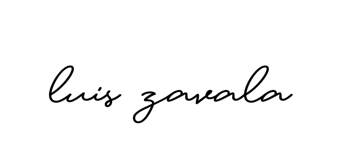 Luis-zavala signature
