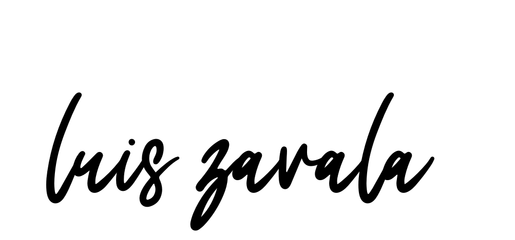 Luis-zavala signature