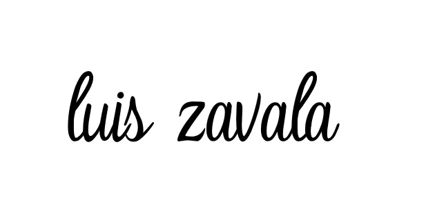 Luis-zavala signature