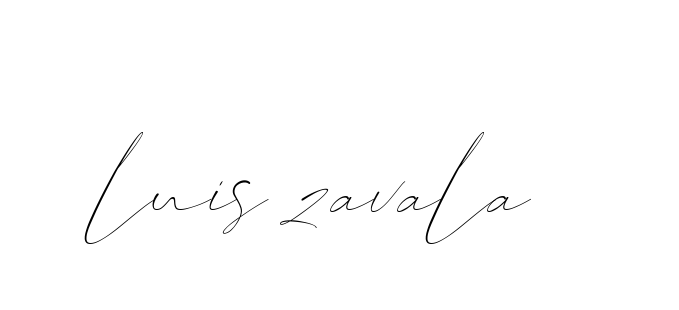 Luis-zavala signature