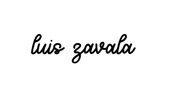 Luis-zavala signature