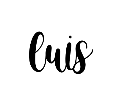 Luis signature