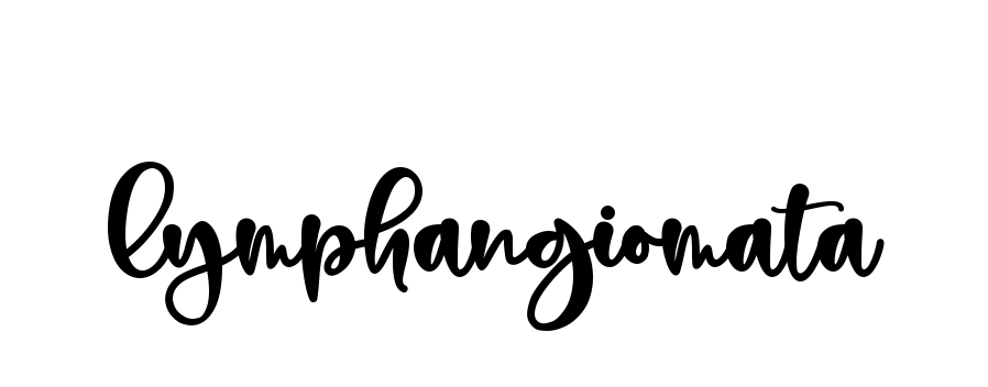 Handwritten Signature for Lymphangiomata - Style 136 Online