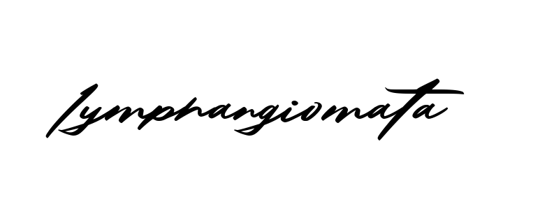 Handwritten Signature for Lymphangiomata - Style 140 Online