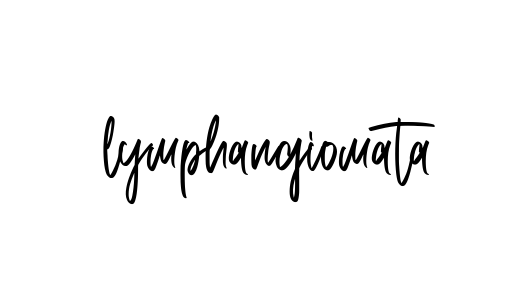 Handwritten Signature for Lymphangiomata - Style 143 Online