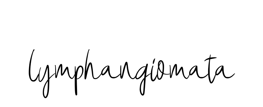 Handwritten Signature for Lymphangiomata - Style 146 Online
