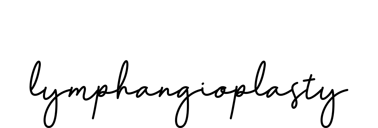 Lymphangioplasty signature