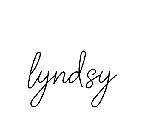 Lyndsy signature