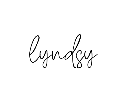 Lyndsy signature
