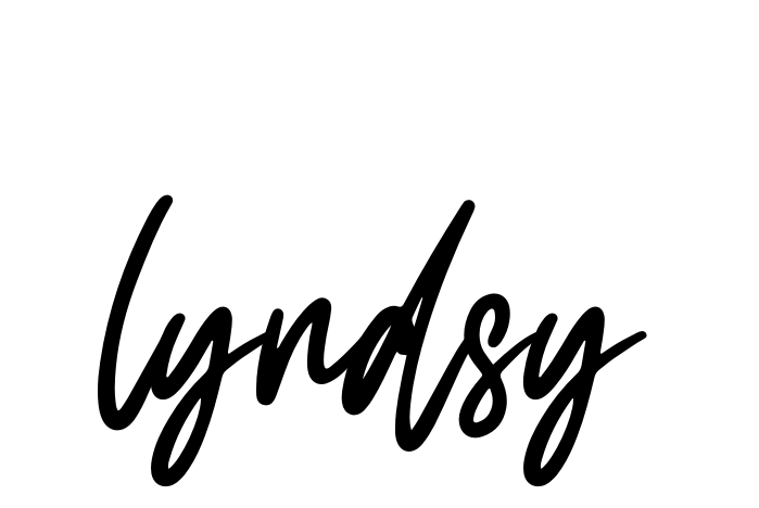 Lyndsy signature