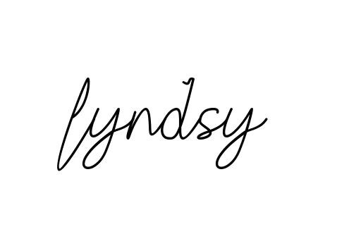 Lyndsy signature