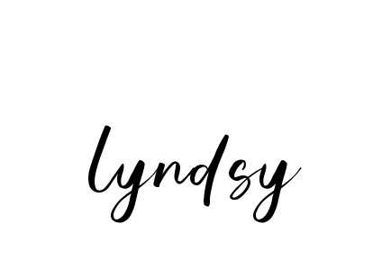 Lyndsy signature