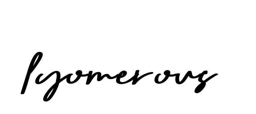 Handwritten Signature for Lyomerous - Style 135 Online