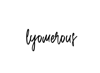 Handwritten Signature for Lyomerous - Style 143 Online