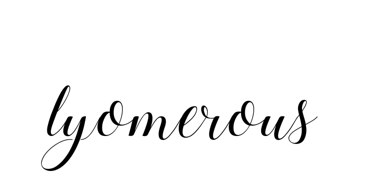 Handwritten Signature for Lyomerous - Style 144 Online