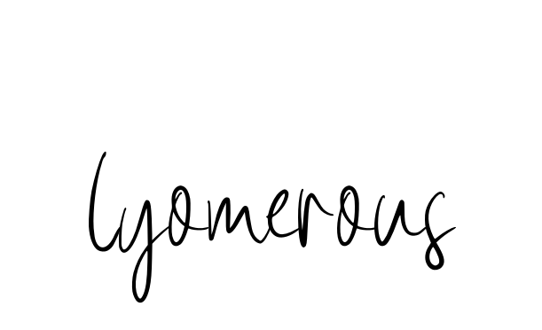 Handwritten Signature for Lyomerous - Style 146 Online