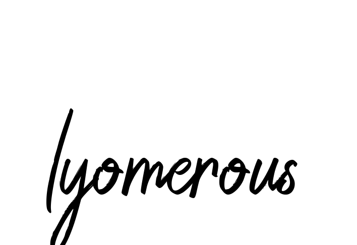Handwritten Signature for Lyomerous - Style 149 Online