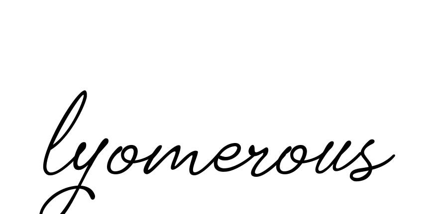 Handwritten Signature for Lyomerous - Style 151 Online