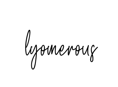 Handwritten Signature for Lyomerous - Style 154 Online