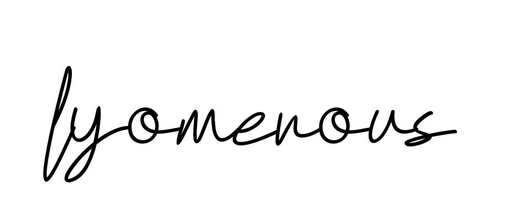 Handwritten Signature for Lyomerous - Style 155 Online