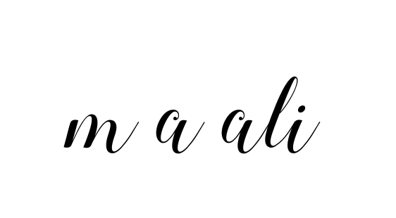 Handwritten Signature for M-a-ali - Style 144 Online