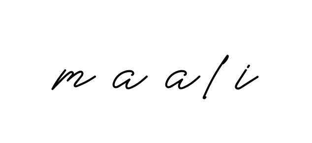 Handwritten Signature for M-a-ali - Style 152 Online