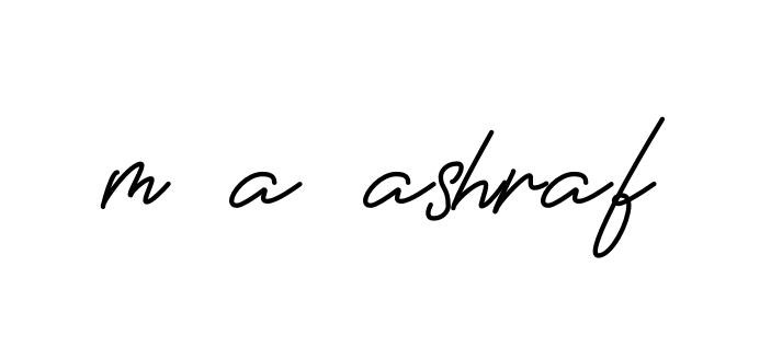 Handwritten Signature for M-a-ashraf - Style 150 Online