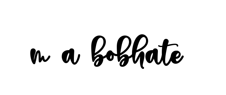M-a-bobhate signature