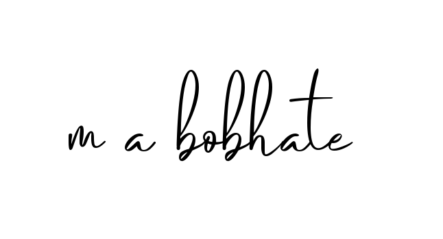 M-a-bobhate signature