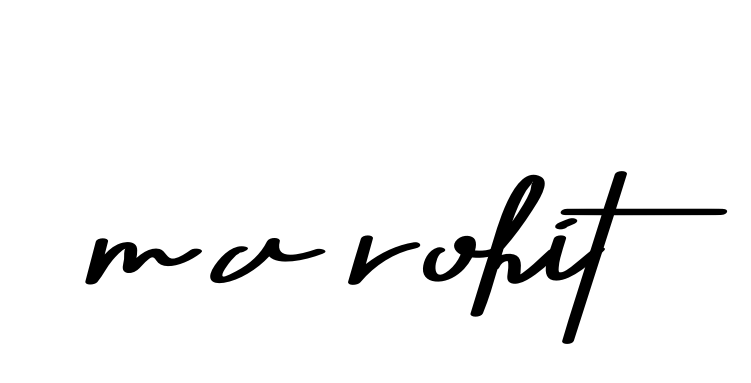 Handwritten Signature for M-a-rohit - Style 135 Online