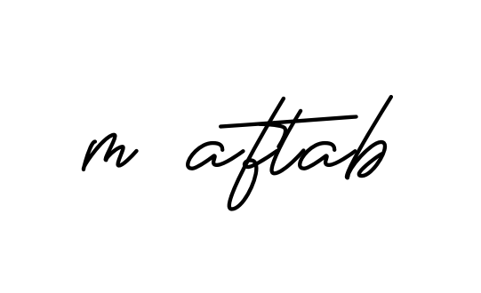Handwritten Signature for M-aftab - Style 150 Online