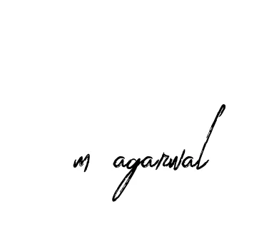 Handwritten Signature for M-agarwal - Style 133 Online