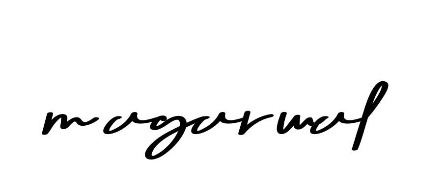 Handwritten Signature for M-agarwal - Style 135 Online