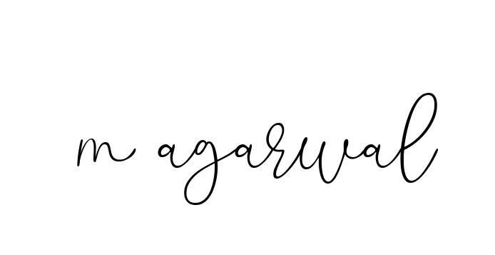 Handwritten Signature for M-agarwal - Style 147 Online