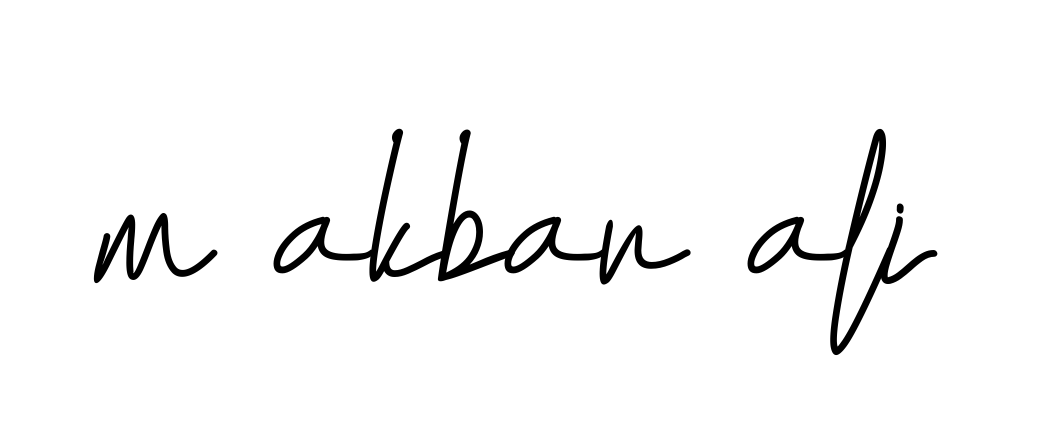 M-akbar-ali signature