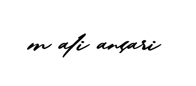 Handwritten Signature for M-ali-ansari - Style 140 Online