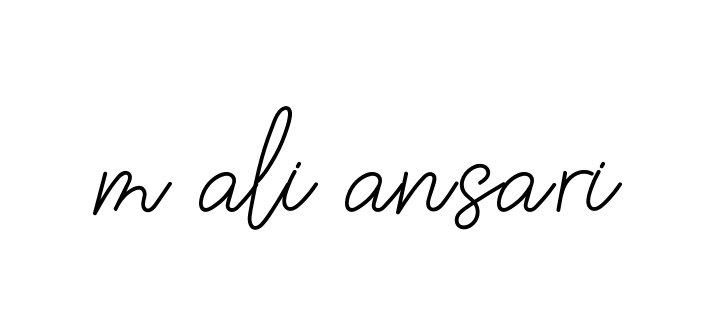Handwritten Signature for M-ali-ansari - Style 145 Online
