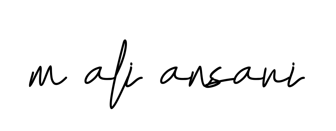 Handwritten Signature for M-ali-ansari - Style 155 Online