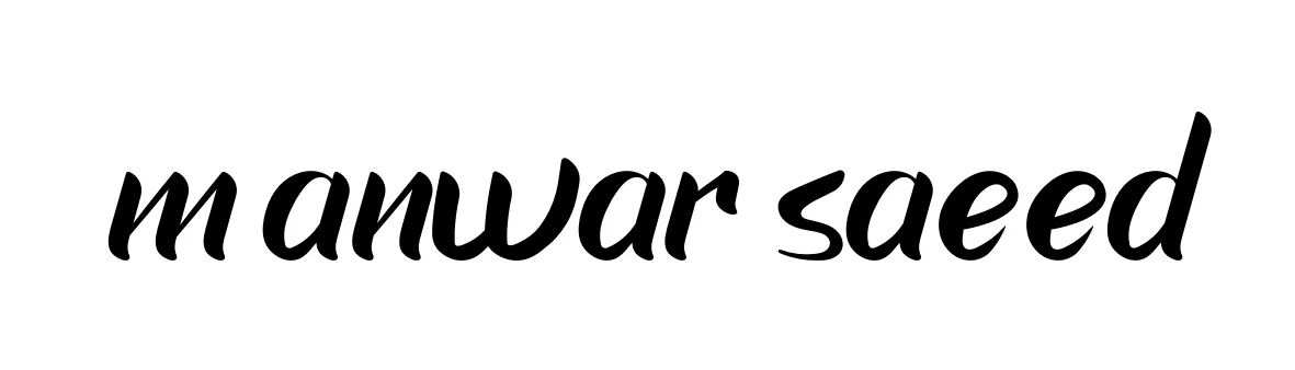 Handwritten Signature for M-anwar-saeed - Style 153 Online