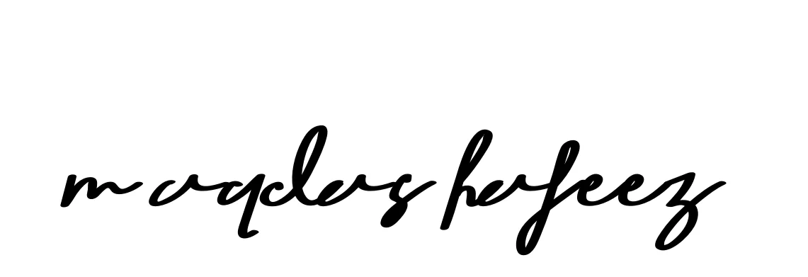 Handwritten Signature for M-aqdas-hafeez - Style 135 Online
