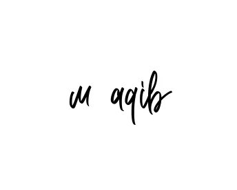 Handwritten Signature for M-aqib - Style 143 Online
