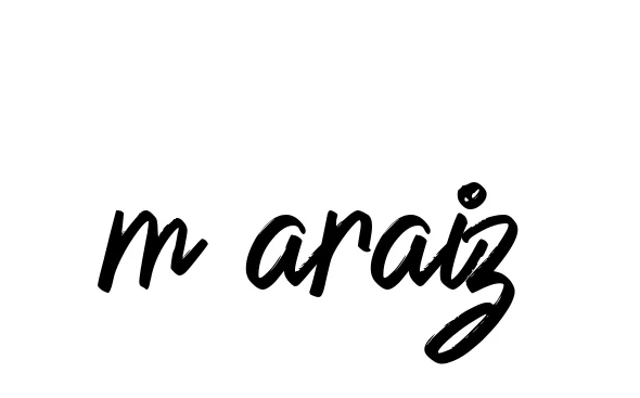 Handwritten Signature for M-araiz - Style 149 Online
