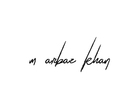 Handwritten Signature for M-arbaz-khan - Style 133 Online