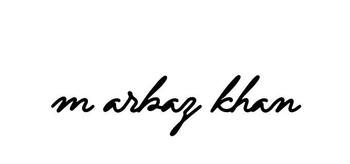 Handwritten Signature for M-arbaz-khan - Style 138 Online
