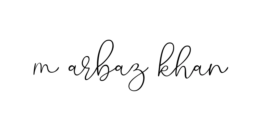 Handwritten Signature for M-arbaz-khan - Style 147 Online