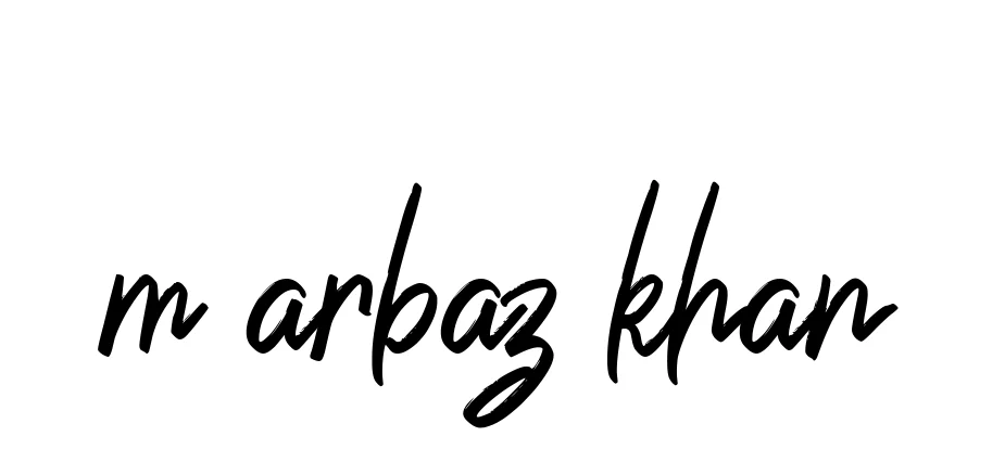 Handwritten Signature for M-arbaz-khan - Style 149 Online