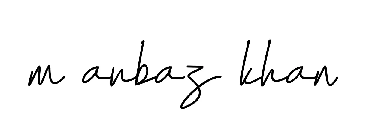 Handwritten Signature for M-arbaz-khan - Style 155 Online