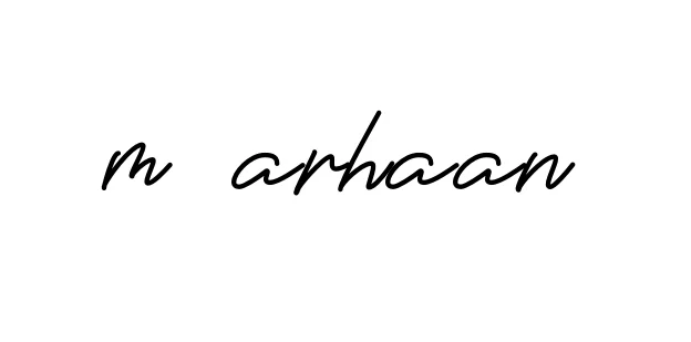 Handwritten Signature for M-arhaan - Style 150 Online