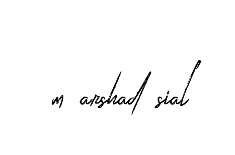 Handwritten Signature for M-arshad-sial - Style 133 Online